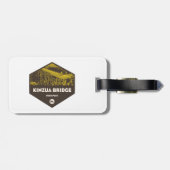 キンズアブリッジ州パークペンシルバニア ラゲッジタグ (裏面横)