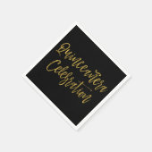 キンセアニェラお祝い15th誕生日ナプキンス スタンダードカクテルナプキン (角)