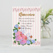 キンセアニェラの招待15th誕生日ラン 招待状 (スタンド正面)