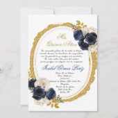 キンセアニェラへの招スペインの待 招待状 (正面)