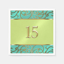 キンセアニェラアクアライムグリーン金ゴールドフィリグラースワーズ