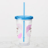 キンセアニェラアノス15th誕生日を追加する名前texture ye アクリルタンブラー (右)