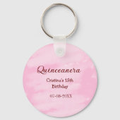 キンセアニェラアノス15th誕生日を追加する名前texture ye キーホルダー (裏面)