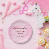 キンセアニェラアノス15th誕生日を追加する名前texture ye ペーパープレート (パーティー)