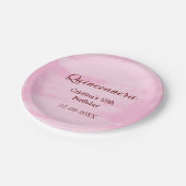 キンセアニェラアノス15th誕生日を追加する名前texture ye ペーパープレート (アングル)