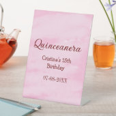 キンセアニェラアノス15th誕生日を追加する名前texture ye 台座サイン (インサイチュ)