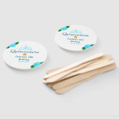 キンセアニェラアノス15th birthday blueバラクラウンアート ハンドファン (組立なし)