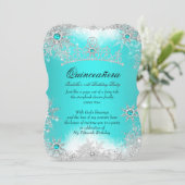 キンセアニェラウィンターワンダーランドアクアホワイトスノー 招待状 (スタンド正面)