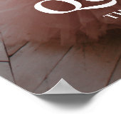 キンセアニェラウェルカムスクリプト&フォト15誕生日 ポスター (角)