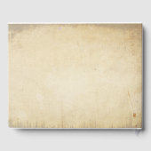 キンセアニェラウエスタンカントリーゲストブック ゲストブック (裏面)