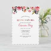 キンセアニェラウォーターカラー招待状 招待状 (スタンド正面)