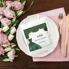 キンセアニェラエメラルドグリーンドレス フェイバーバッグ