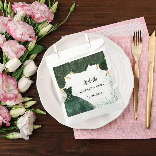 キンセアニェラエメラルドグリーンドレス フェイバーバッグ