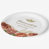 キンセアニェラエレガントティアラフローラ ペーパープレート (アングル)