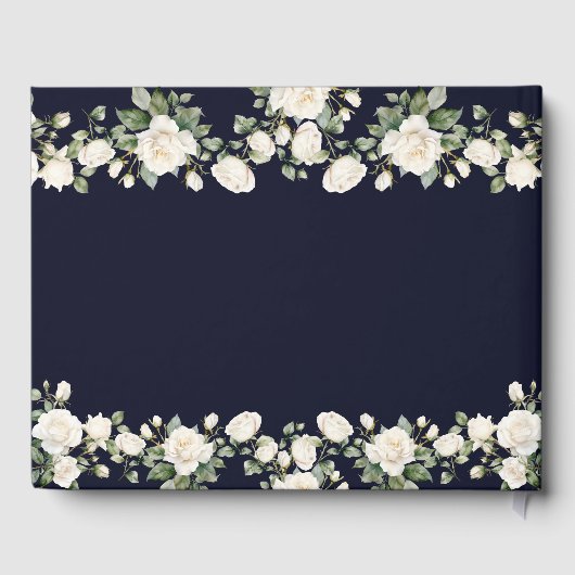 キンセアニェラエレガントフローラプリンセスドレスブルー ゲストブック (裏面)