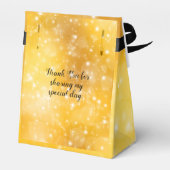 キンセアニェラエレガント金ゴールド、スパークル フェイバーボックス (裏面サイド)