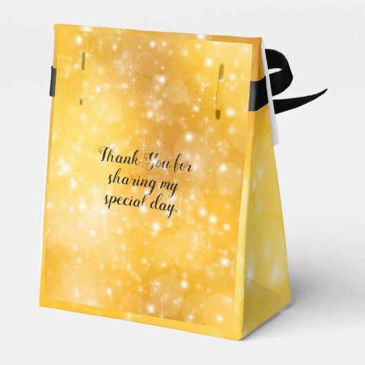 キンセアニェラエレガント金ゴールド、スパークル フェイバーボックス (裏面サイド)