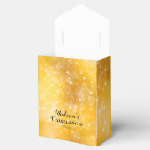 キンセアニェラエレガント金ゴールド、スパークル フェイバーボックス (オープン)