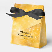 キンセアニェラエレガント金ゴールド、スパークル フェイバーボックス (正面サイド)