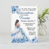 キンセアニェラカラフル招待 招待状 (スタンド正面)