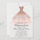 キンセアニェラグリッタードレスダイヤモンド招待状 招待状 (正面)