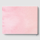 キンセアニェラゲストブックホットピンクフローラ ゲストブック (裏面)