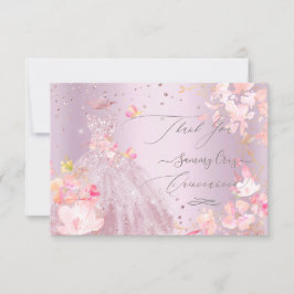 キンセアニェラサンキューダスティバラグリッターガウン 招待状