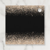 キンセアニェラシャンパンホワイトドレスフェイクグリッター フェイバータグ (裏面)