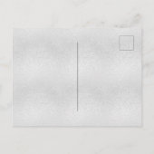 キンセアニェラシルバーグリッターきらめく華やかな 案内ポストカード (裏面)