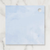 キンセアニェラシルバーティアラライトブルーフローラ フェイバータグ (裏面)