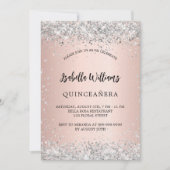 キンセアニェラシルバーバラ金ゴールド赤面贅沢 招待状 (正面)