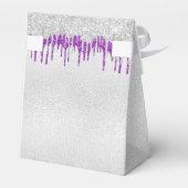 キンセアニェラシルバーパープルグリッタードリッ感謝していプユー フェイバーボックス (裏面サイド)