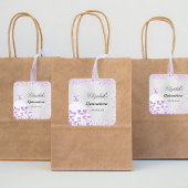 キンセアニェラシルバーパープルグリッタードレス スクエアシール