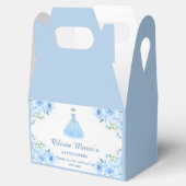 キンセアニェラシルバーブルーフローラガウン フェイバーボックス (オープン)