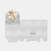 キンセアニェラシルバー金ゴールドグリッターバルーン感謝していユー フェイバーボックス (折り畳みなし)