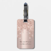 キンセアニェラススウィート16ブライダルスパークリディアモードドリップ ラゲッジタグ (裏面縦)