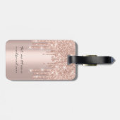 キンセアニェラススウィート16ブライダルスパークリディアモードドリップ ラゲッジタグ (裏面横)