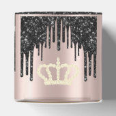 キンセアニェラススウィート16ブライダルバラクラウンブラック フェイバーボックス (上部)