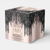 キンセアニェラススウィート16ブライダルバラクラウンブラック フェイバーボックス (裏面サイド)