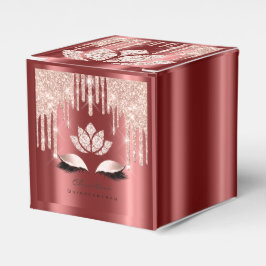 キンセアニェラススウィート16ブライダルバラブルゴーニュ フェイバーボックス