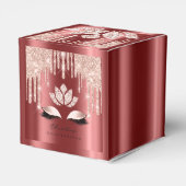 キンセアニェラススウィート16ブライダルバラブルゴーニュ フェイバーボックス (裏面サイド)