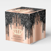 キンセアニェラススウィート16ブライダルバラブ王室のラック フェイバーボックス (正面サイド)