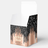 キンセアニェラススウィート16ブライダルバラブ王室のラック フェイバーボックス (オープン)