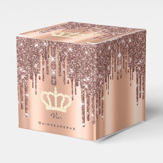 キンセアニェラススウィート16ブライダルバラヴィヴ王室の フェイバーボックス (正面サイド)