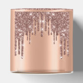 キンセアニェラススウィート16thブライダルバラグリッター フェイバーボックス (上部)