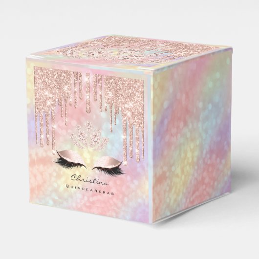キンセアニェラススウィート16thブライダルバラドリップホログラフ フェイバーボックス (正面サイド)