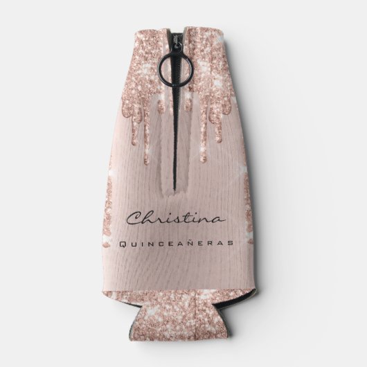 キンセアニェラススウィート16th 15ブライダルスパークリーキス ボトルクーラー (裏面)