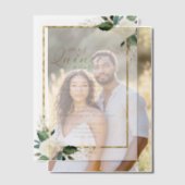 キンセアニェラスペインの文言ピンク金ゴールド ベラム紙招待状 (オフセット (カップル))