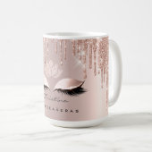 キンセアニェラス甘い16ブライダルシャワーメイクアップラッシュ コーヒーマグカップ (正面右)