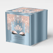 キンセアニェラス甘い16ブライダルバラドリップダスティブルー フェイバーボックス (正面サイド)